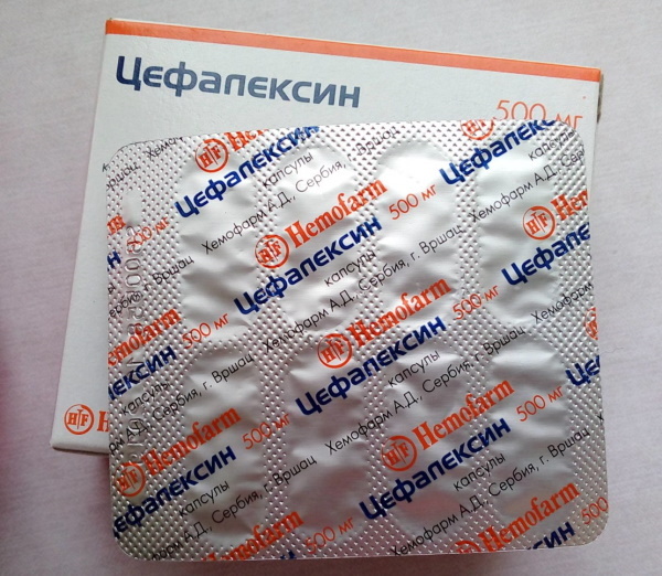 Cefaleksin tablete 250-500 mg. Upute za uporabu, cijena, recenzije