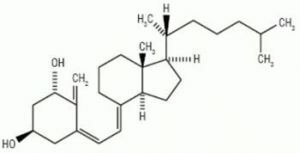 Alfakalcidolio formulė