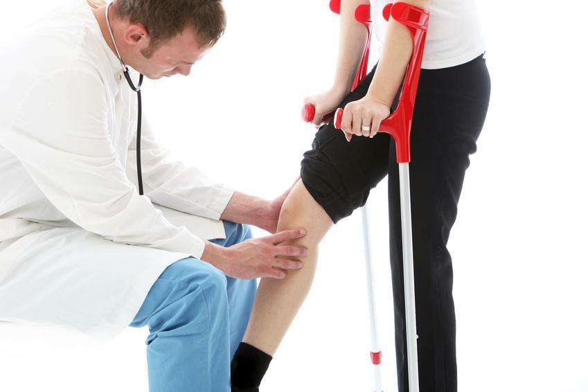 Examen du genou et tests pour le diagnostic d