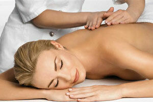 izvedba terapijske masaže