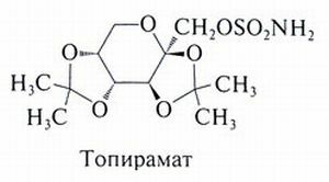Topiramate formula