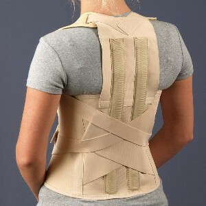 ortopediska korsetter för ryggen