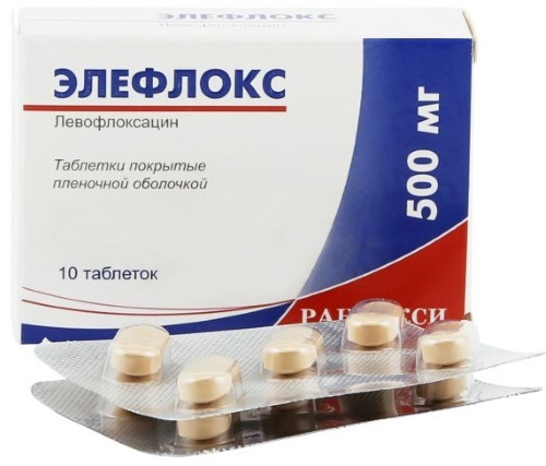 Levofloksacin 500 tableta. Cijena, upute za uporabu, analozi