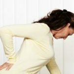 back pain in a woman