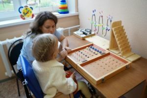 Rehabilitation of a child with cerebral palsy