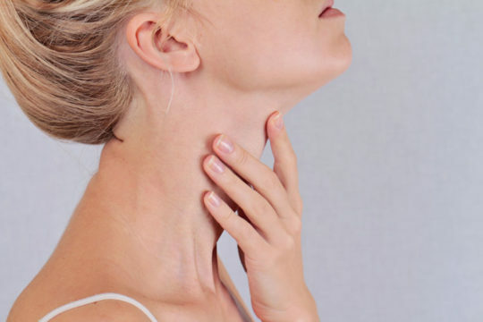 Thyroïdite: signes et traitement