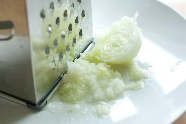 Finely chopped onions