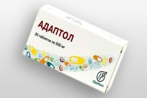 Adaptol in tablets