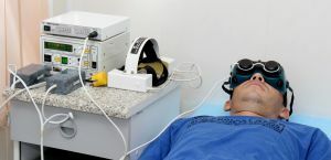 Electric current treatment