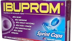 Ibuprom zmírňuje bolest kloubů, kostí a svalů