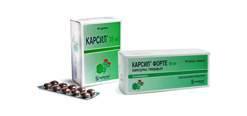 Karsil( tabletten) - instructies voor gebruik, prijs, beoordelingen