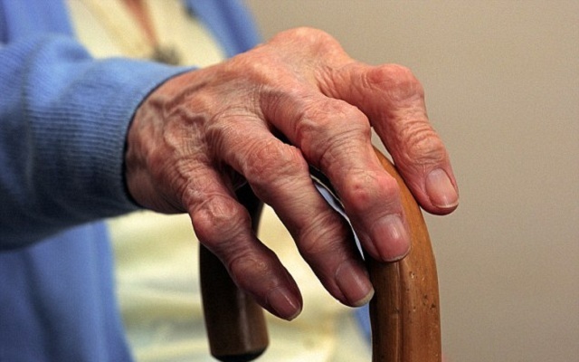 patient with osteoarthritis