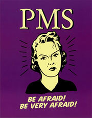 Bolesť, stres a podráždenosť s PMS