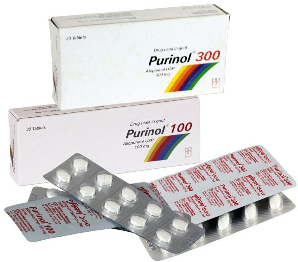 Allopurinol (Allopurinol) analogs and substitutes for gout. Price