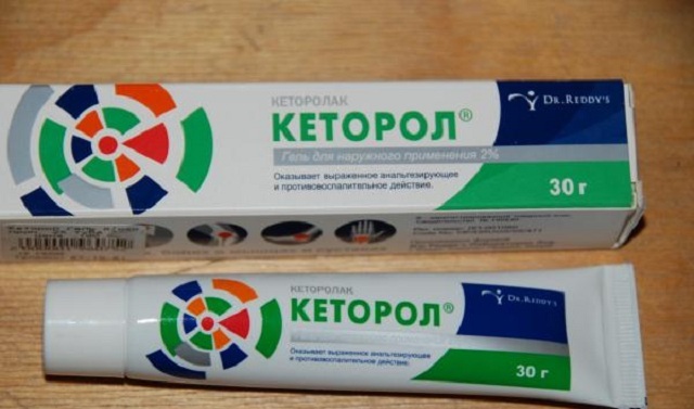 Gel Ketorol: indications and contraindications, instructions for use, reviews