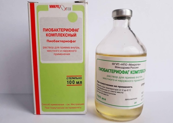 Pyobacteriofag complesso (pyobacteriofag combinato). Istruzioni per l'uso, prezzo, recensioni