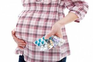 Taking pregnant tablets
