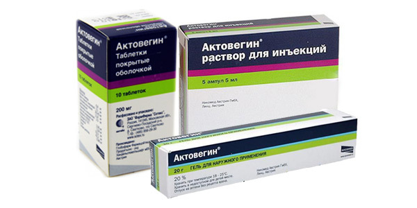 Actovegin( comprimidos, unguentos, solução injectável) - instruções de uso, preço, análises