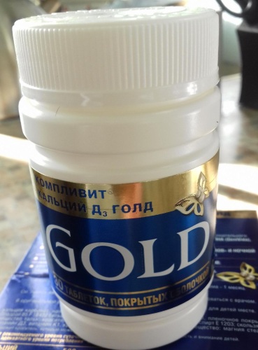 Complivit Gold Calcium D3 med overgangsalderen. Anmeldelser, sammensætning, brugsanvisning
