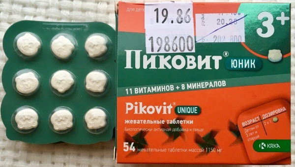 Pikovit syrup, tablets for children. Instructions for use, price, reviews