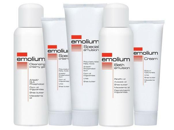 Form release creams and emulsions Emolium
