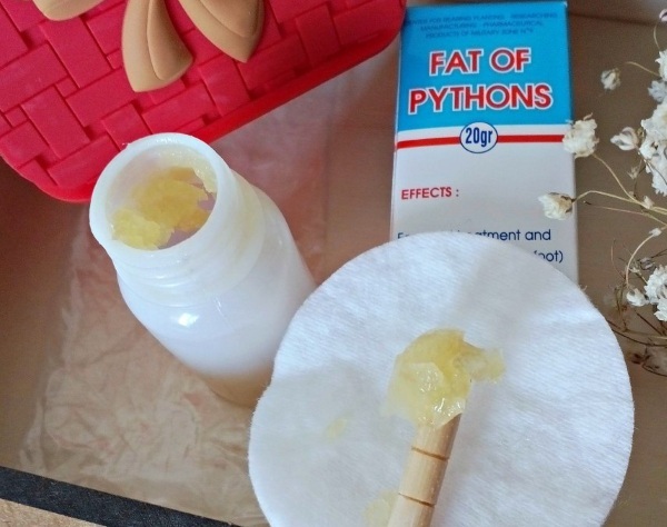 Fat python from Vietnam. Application, instructions, what is needed for, indications, reviews