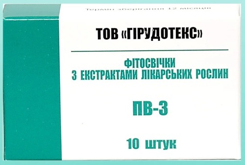 Suppositories with eucalyptus for prostatitis, hemorrhoids. Instructions for use, how to do it yourself