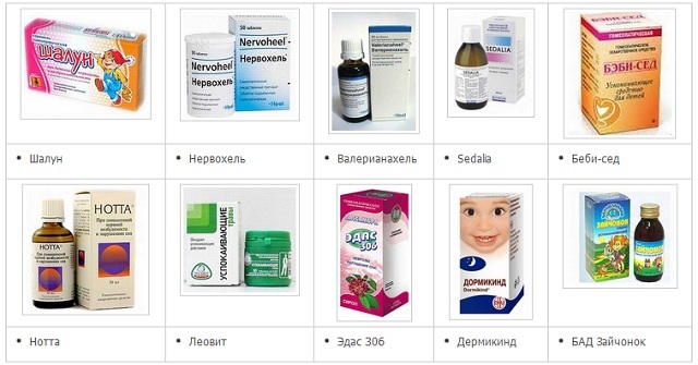 homeopatiniai raminamieji preparatai