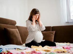 stress in a pregnant woman