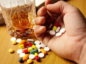 tabletter og alkohol