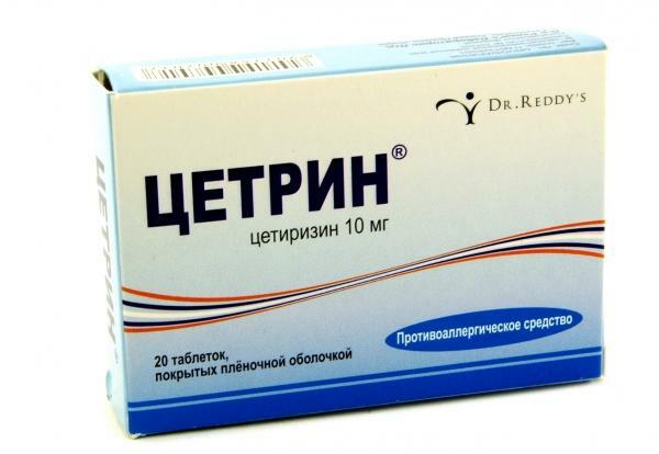 Cetrin has antihistaminic, antipruritic and anti-edematous effect
