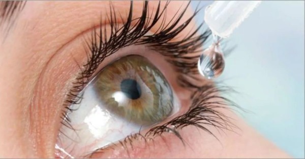 Drops for eyes when wearing lens wetting, use of the computer, without preservatives, with hyaluronic acid from redness, fatigue, dryness. List
