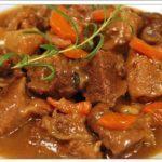 Braised beef and veal