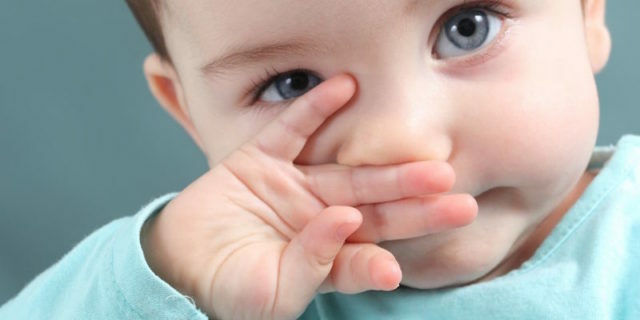 rennende nese hos spedbarn
