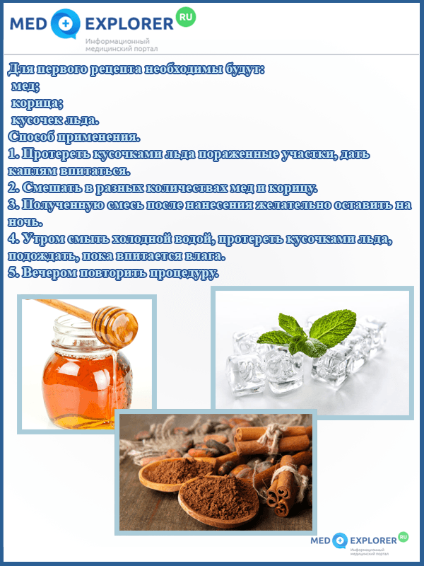 Recept på akne med honung och kanel
