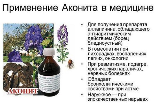 Aconitum homeopathy. Instructions, indications for use for children, adults