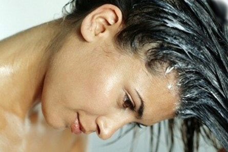 Tratamento da perda de cabelo com sal
