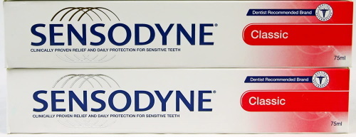Produkty Sensodyne pre citlivé zuby. cena