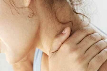Zeichen der Osteochondrose der Halswirbelsäule