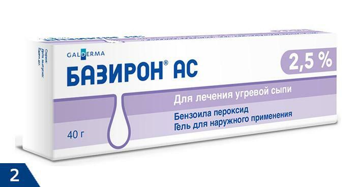 Baziron AC para el tratamiento del acné
