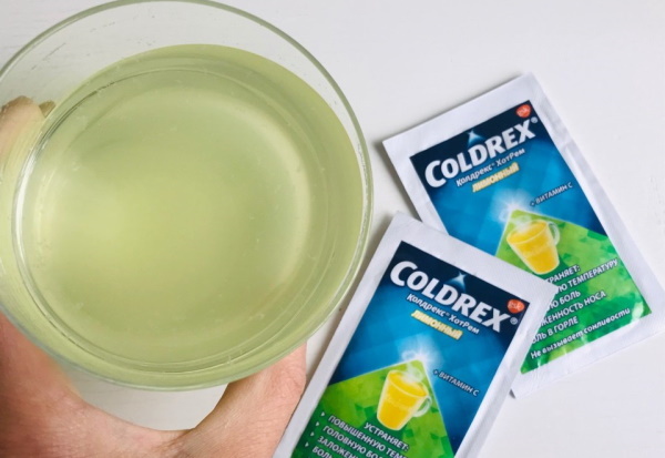 Coldrex. Instructions for use, price per pack 10 pack.
