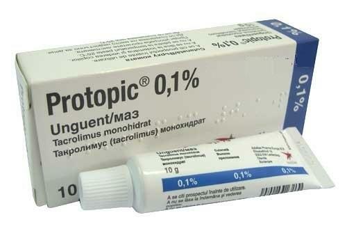 Protopik, tanımlanamayan doğada cilt alerjik döküntülerini gidermeyi mümkün kılmaktadır.