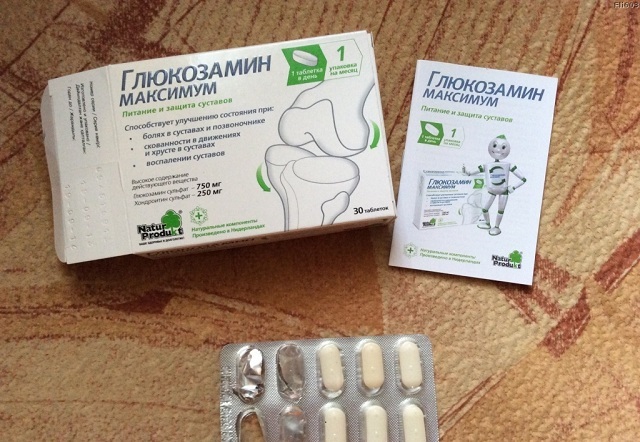 Glucosamine Maximum - BAA for pain relief and joint restoration