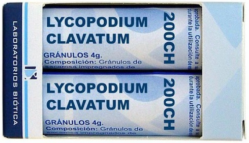 Lycopodium homøopati. Brugsanvisninger, instruktioner, pris, anmeldelser