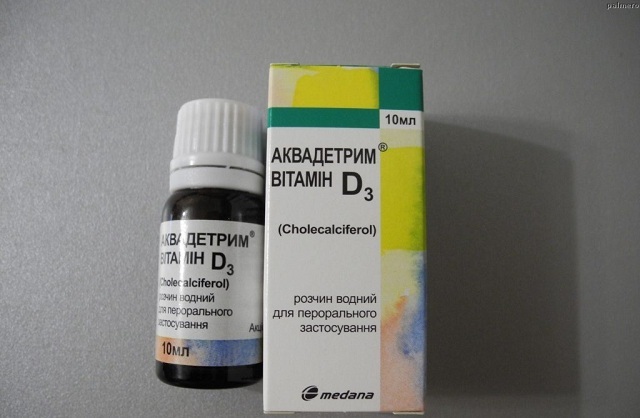 Afspraak en dosering van Aquadetrim voor volwassenen en kinderen