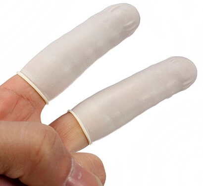 Pontas dos dedos médicas para as mãos. Tamanhos, preço, comentários