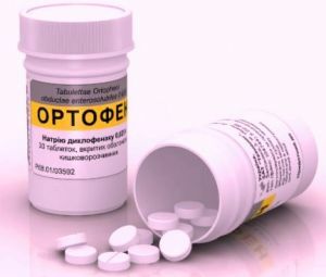ortofeno tabletės