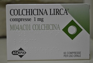 Medicin for gigt colchicin
