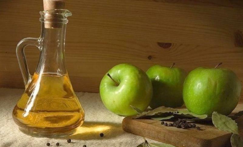 Compresses from apple cider vinegar reduce pain syndrome