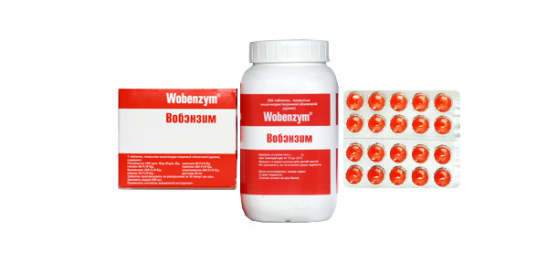 Wobenzym( tabletler) - ilacın kullanımı ve incelenmesi için talimatlar